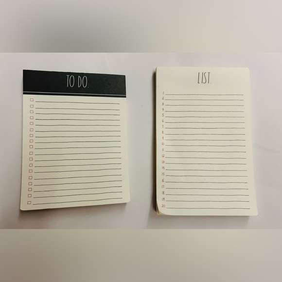 Two New Rae Dunn Pads “To Do” “List” - Picture 7 of 15